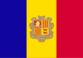 Drapeau d’Andorre.