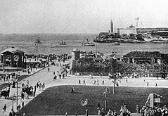 Morro Castle and Entrance to Havana Harbor, in 1916, by John Muir, A Thousand Mile Walk to the Gulf