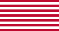 Naval jack of the United States in 1776 and 1777