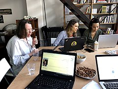 Art&Feminism edit-a-thon in Tel Aviv for the first time