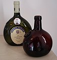 Bottles from Franconia: (a bocksbeutel)