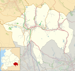 Sharneyford is located in the Borough of Rossendale