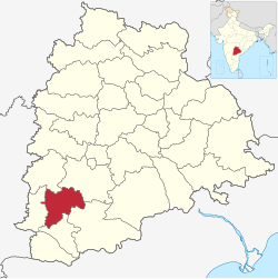 Location in Telangana