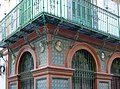 Détail d'une maison typique de Triana, décorée d'azulejos