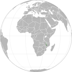 موقعیت مالاوی