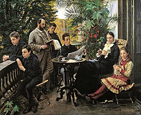 The Hirschsprung family portrait, 1881