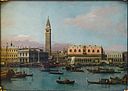 Piazzetta Riva degli Schiavoni, Canaletto, WAF137, Alte Pinakothek Munich