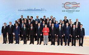 12.ª Cumbre del G20 en Hamburgo, Alemania.
