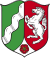 Wappen des Bundeslandes Nordrhein-Westfalen