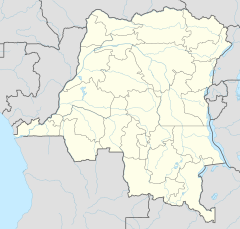 キサンガニの位置（コンゴ民主共和国内）
