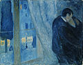 Edvard Munch : Le Baiser (1892, Galerie nationale d'Oslo)