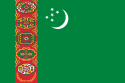 Flage de Turkmenistan