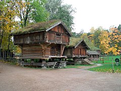 Zgodovinske stavbe iz Hovina in Gransherada v Telemarku