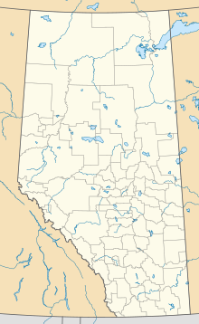 Irvine is located in Alberta