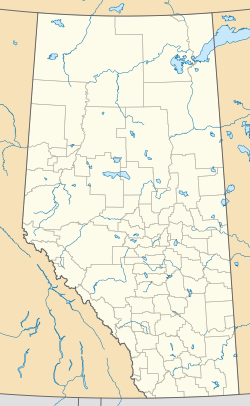 Canmore is located in Alberta