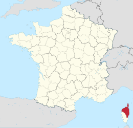 Alta Corsica – Localizzazione