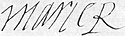 मैरी स्टुअर्ट के हस्ताक्षर
