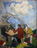 La conquete de l'air, 1913, Musée d'art moderne de Troyes
