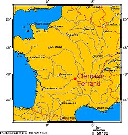 Mapo di Clermont-Ferrand