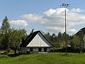 Casa natale di Prokop Diviš con il parafulmine sulla destra.