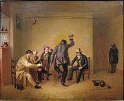 Уильям Сидни Маунт . «Танцор в баре», 1835