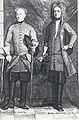 Karl XII med Georg Heinrich von Görtz.