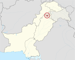 Letak Wilayah Ibukota Islamabad di Pakistan