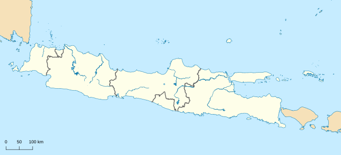 Liga 1 teams in Java Island