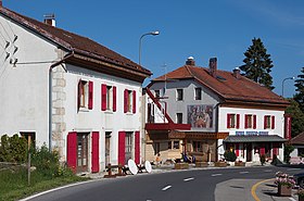 Hotel Franco-Suisse beim Zoll (CH/F), La Cure