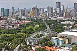 Manila (proper) skyline