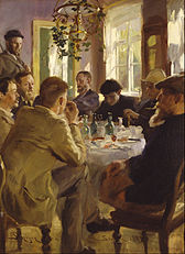 Artists' Luncheon at Skagen, 1883