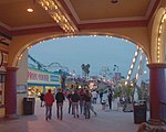 Late evening at the Boardwalk