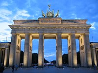 Porta de Brandenburg, Berlín, Alemanya