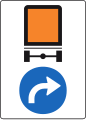 2.41.2 Sens obligatoire pour les véhicules transportant des marchandises dangereuses