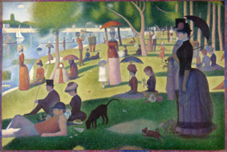 Georges Seurat, Una domenica pomeriggio sull'isola della Grande-Jatte, 1884