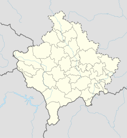 Rahovec is located in Kosovo