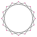 Regular, {16/3}, r32