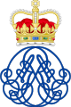 Monogramme de la reine Anne.