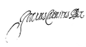 揚二世·卡齐米日 Jan II Kazimierz的签名