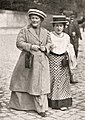 Image 6Socialist feminist Clara Zetkin and Rosa Luxemburg in 1910 (from Socialism)