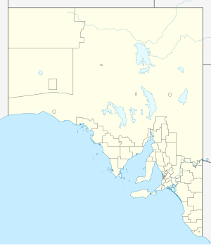 Ваялла. Карта розташування: Південна Австралія