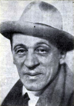 Blaise Cendrars na fotografii Jindřicha Štyrského, cca 1931