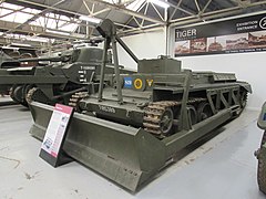 Centaur Bulldozer at The Tank Museum, Bovington
