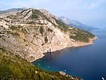 Dalmatiska kusten, Kroatien.