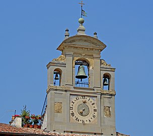 Le clocher-mur du Palazzo della Fraternita dei Laici[12].