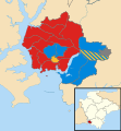 2003 results map