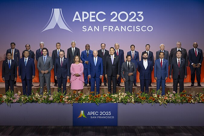 APEC family photo in San Francisco