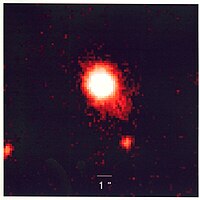Immagine di un quasar.