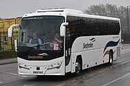 Sleafordian Coachees Plaxton Panther 3 bodied Volvo B8R in April 2018