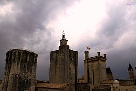 Les châteaux d'Uzès.